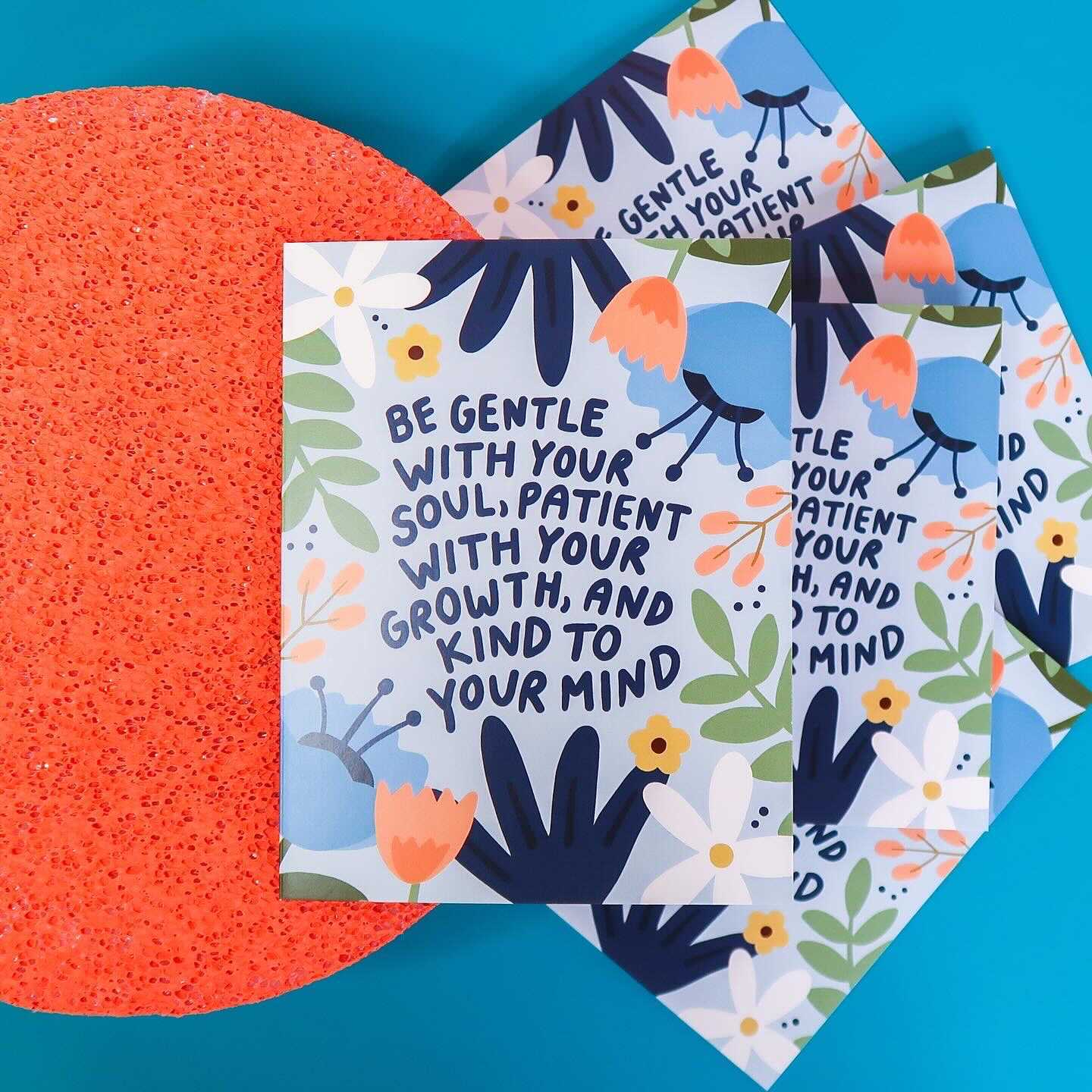 Be Gentle Greeting Card