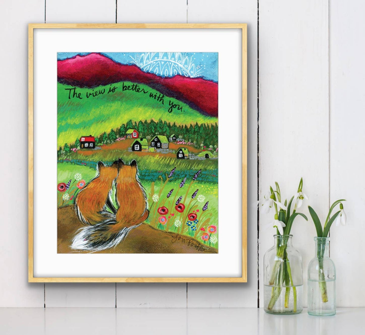 The View Print by Lori Portka