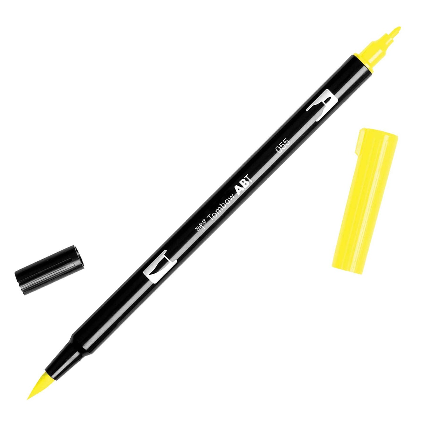 Dual Brush Pen Art Markers Black