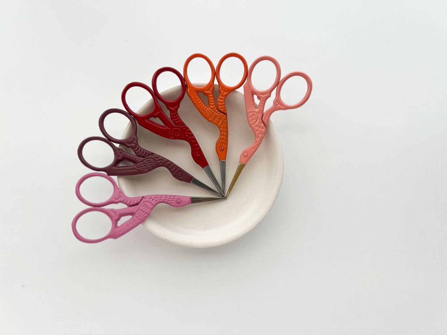small sewing + embroidery scissors (bird)