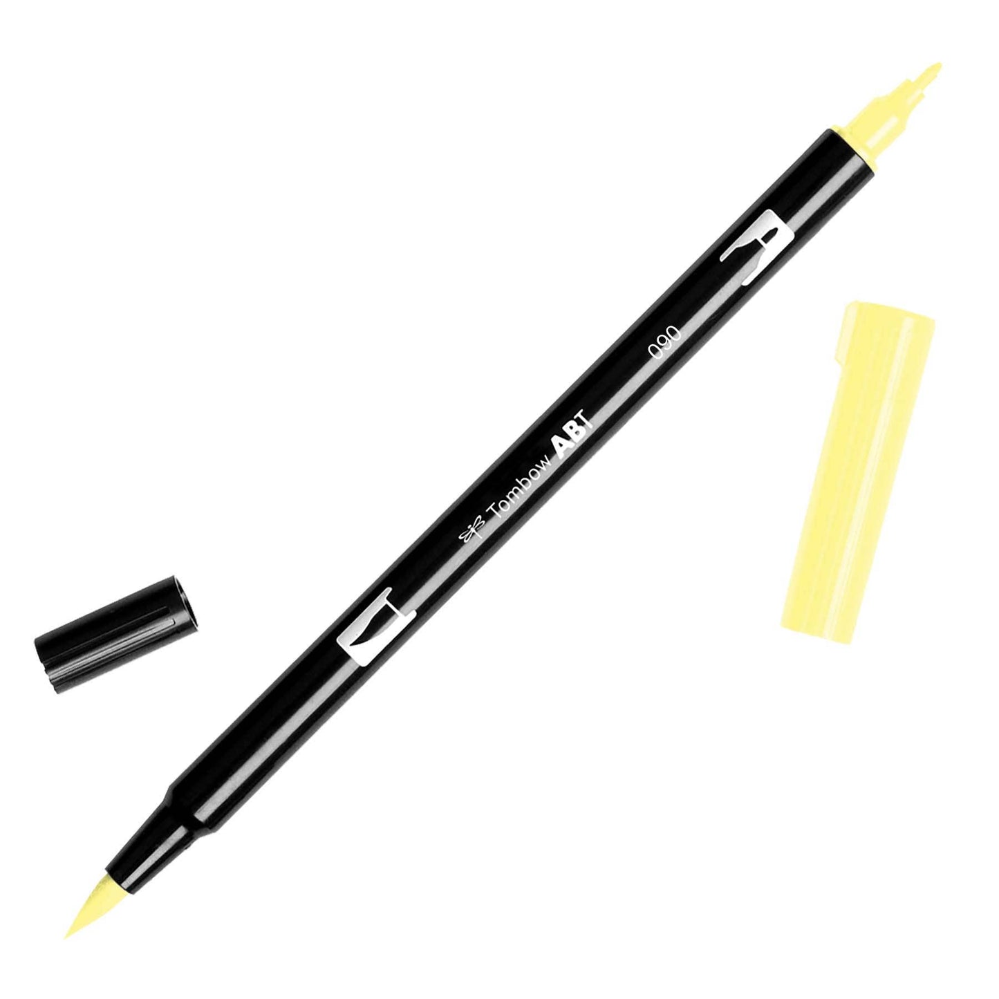 Dual Brush Pen Art Markers Black