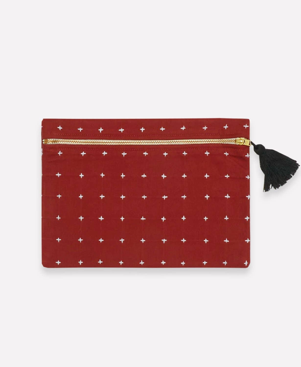 Cross-Stitch Pouch Clutch