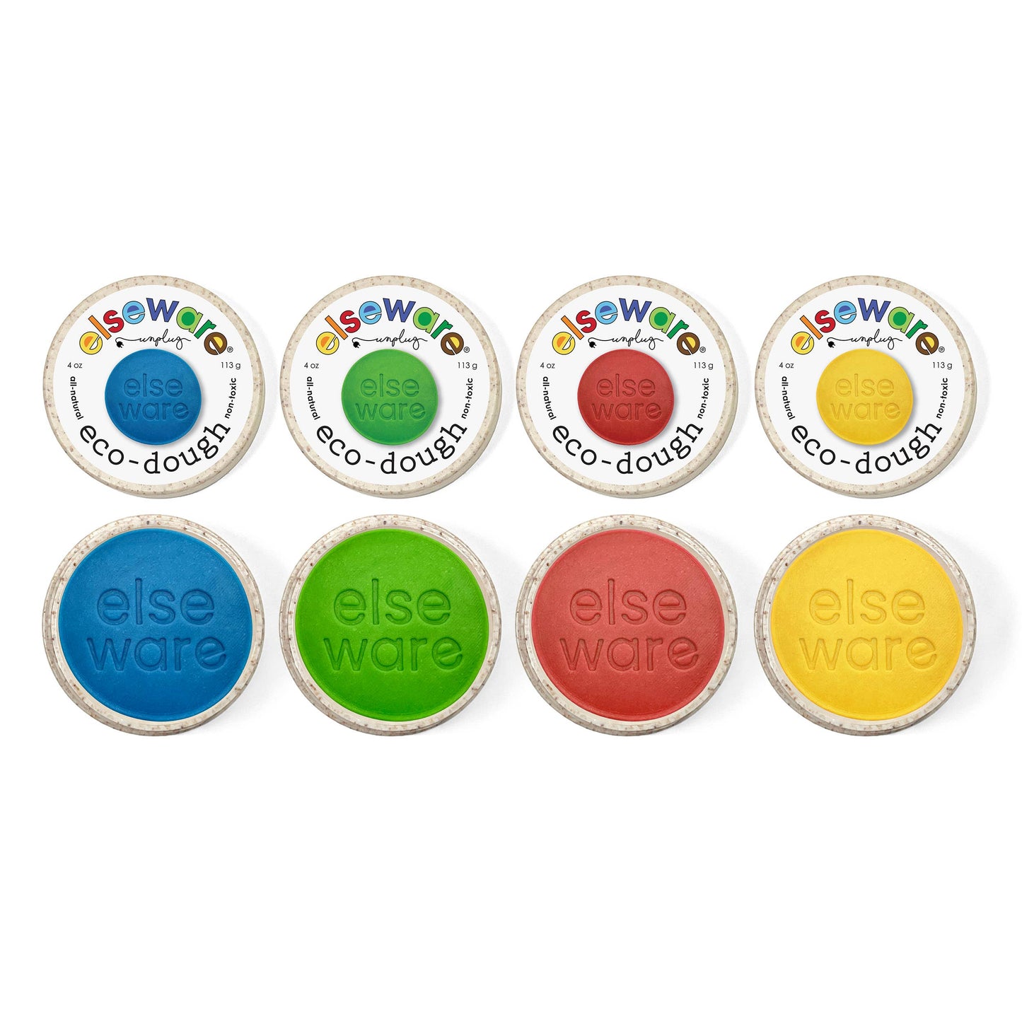 Eco-Dough (4-Pack) – Natural and Non-Toxic