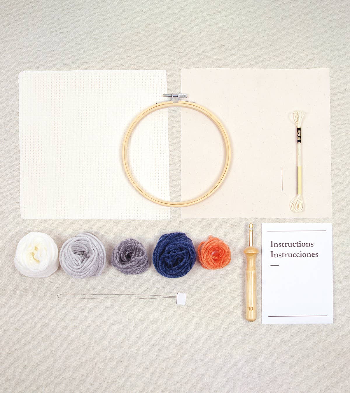 DMC Mountain Punch Needle Kit, item PN001KS