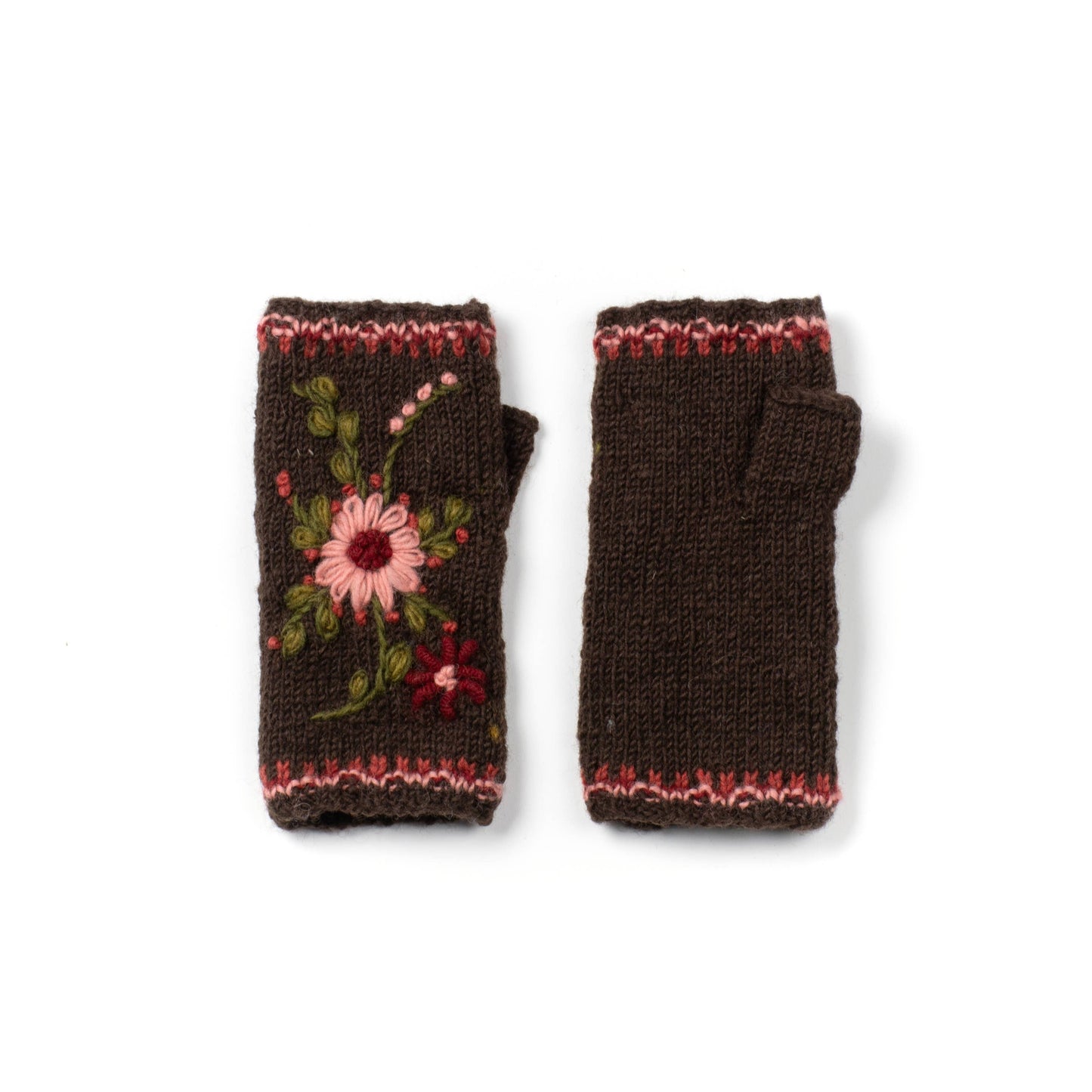 Olivia :: women's wool knit handwarmers