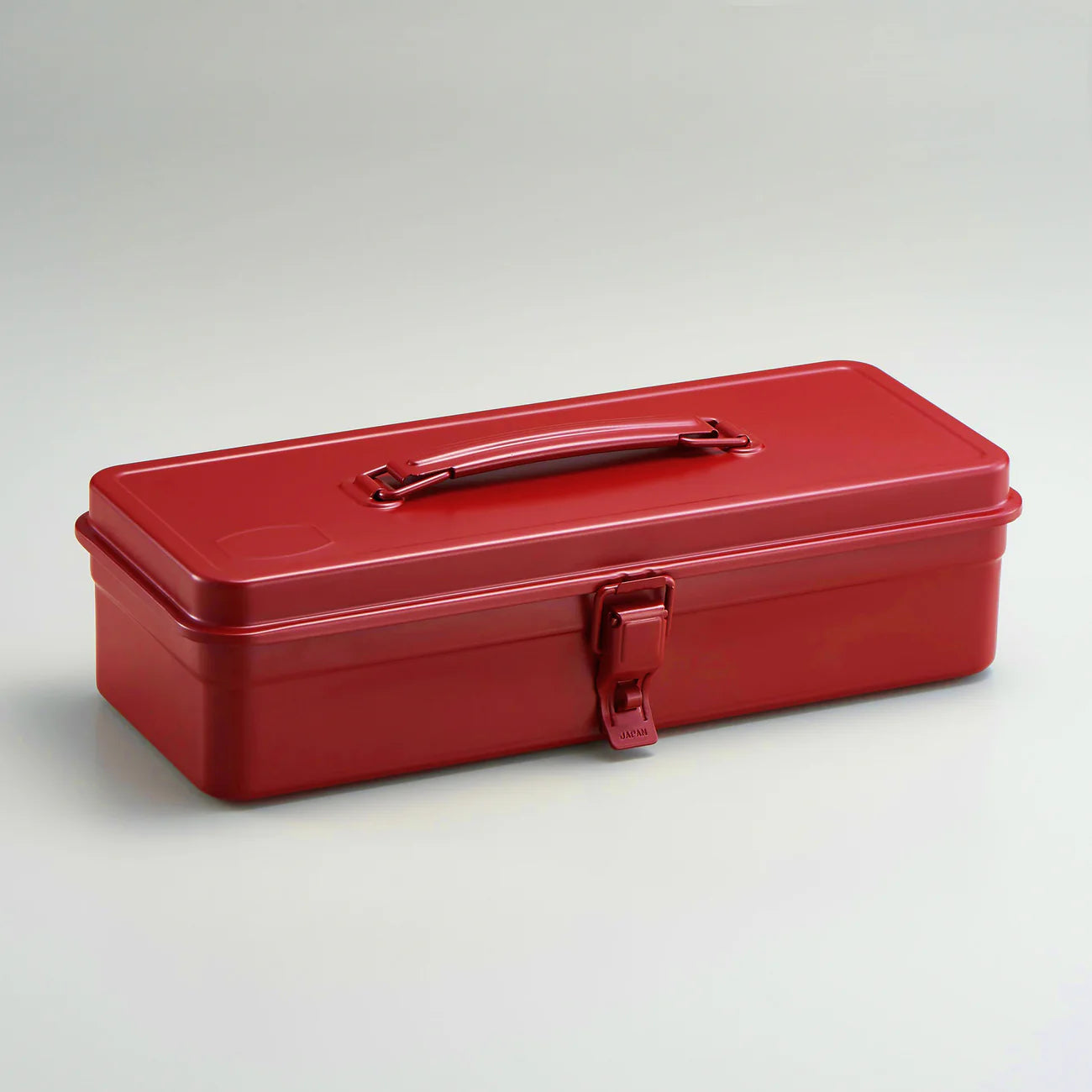 Toyo Steel Toolbox with Top Handle and Flat Lid T-320