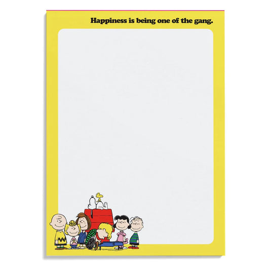 Peanuts One of the Gang Notepad