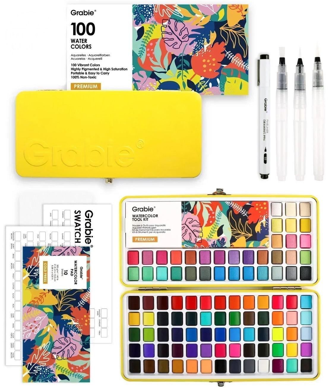 All-in-one Watercolor Set of 100