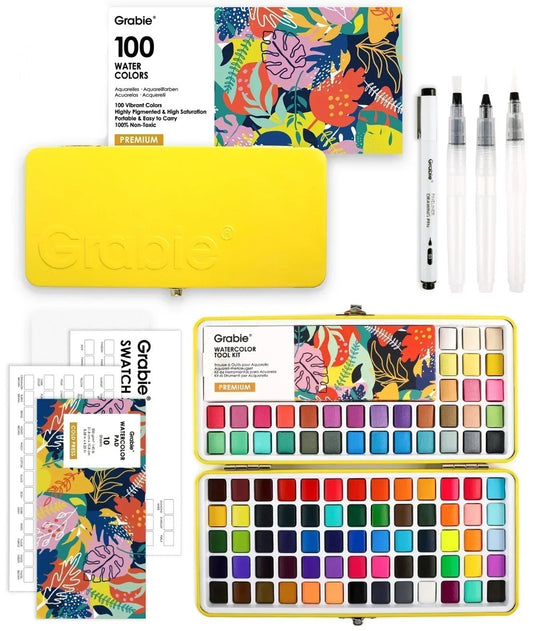 All-in-one Watercolor Set of 100