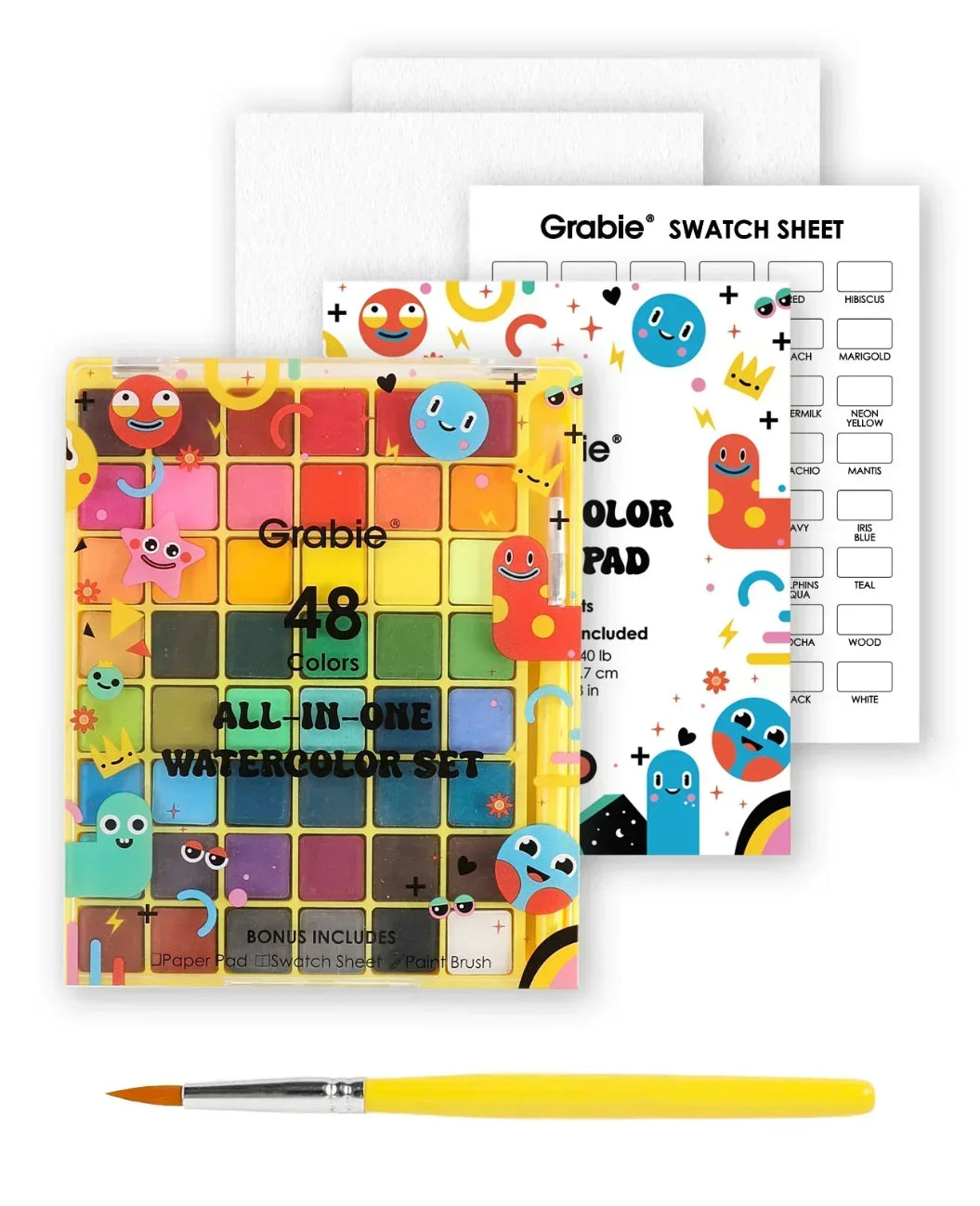 All-in-one Watercolor Set of 48