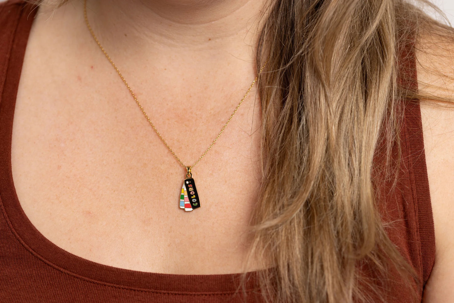 Colors Swatch Book Pendant