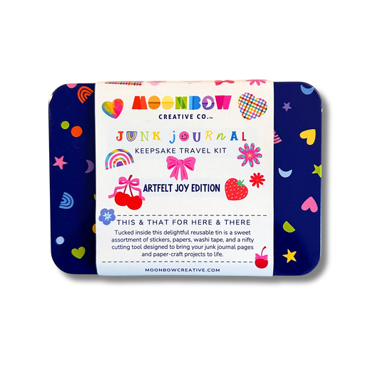Artfelt Joy Edition Junk Journal Tin