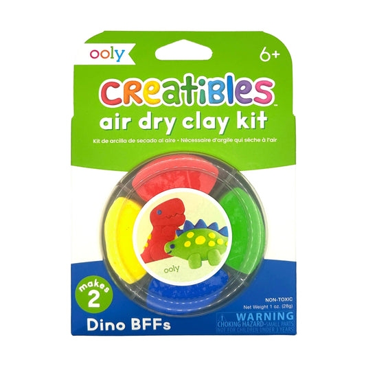 Creatibles D.I.Y. Air-Dry Clay Kit: Dino. BFFs.