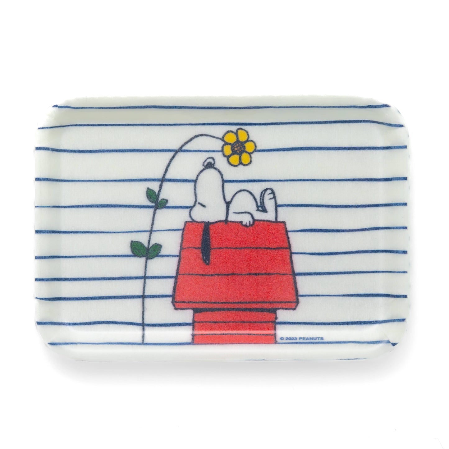 3P4 x Peanuts® - Snoopy Doghouse Flower Vintage-Style Tray