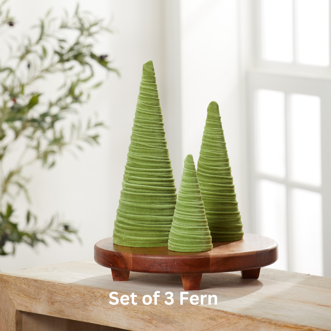 Velvet Christmas Trees :: 3 sizes
