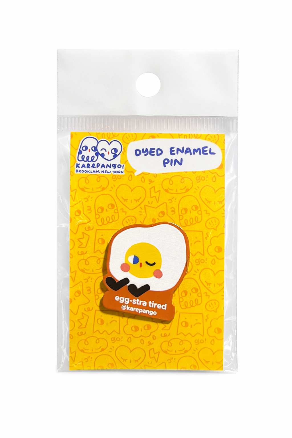 In Your Feelings Enamel Pins from Karepango