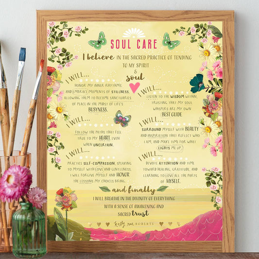 Soul Care Manifesto - Print