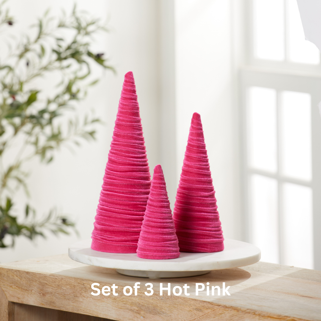 Velvet Christmas Trees :: 3 sizes