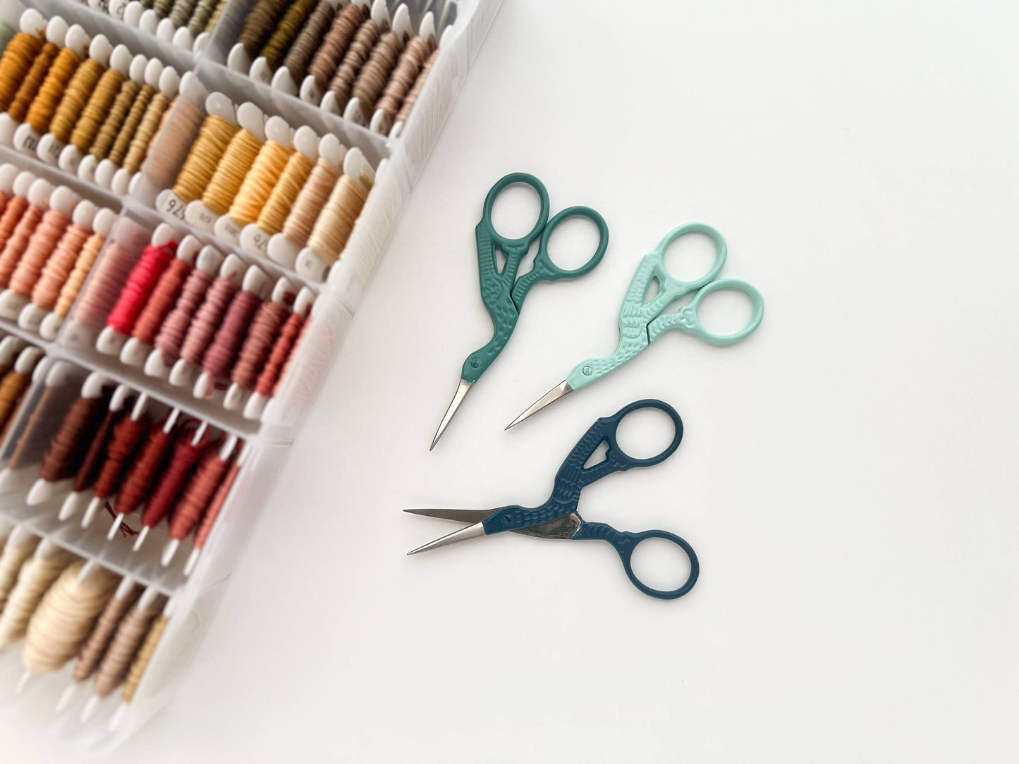 small sewing + embroidery scissors (bird)
