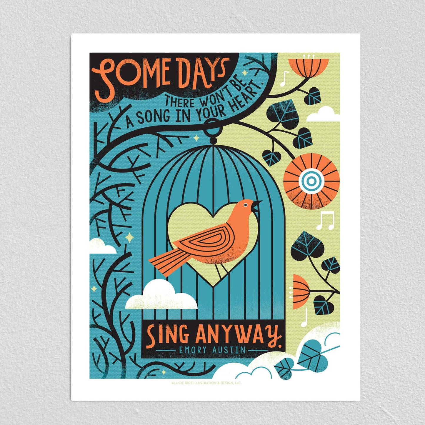 Sing Anyway Print