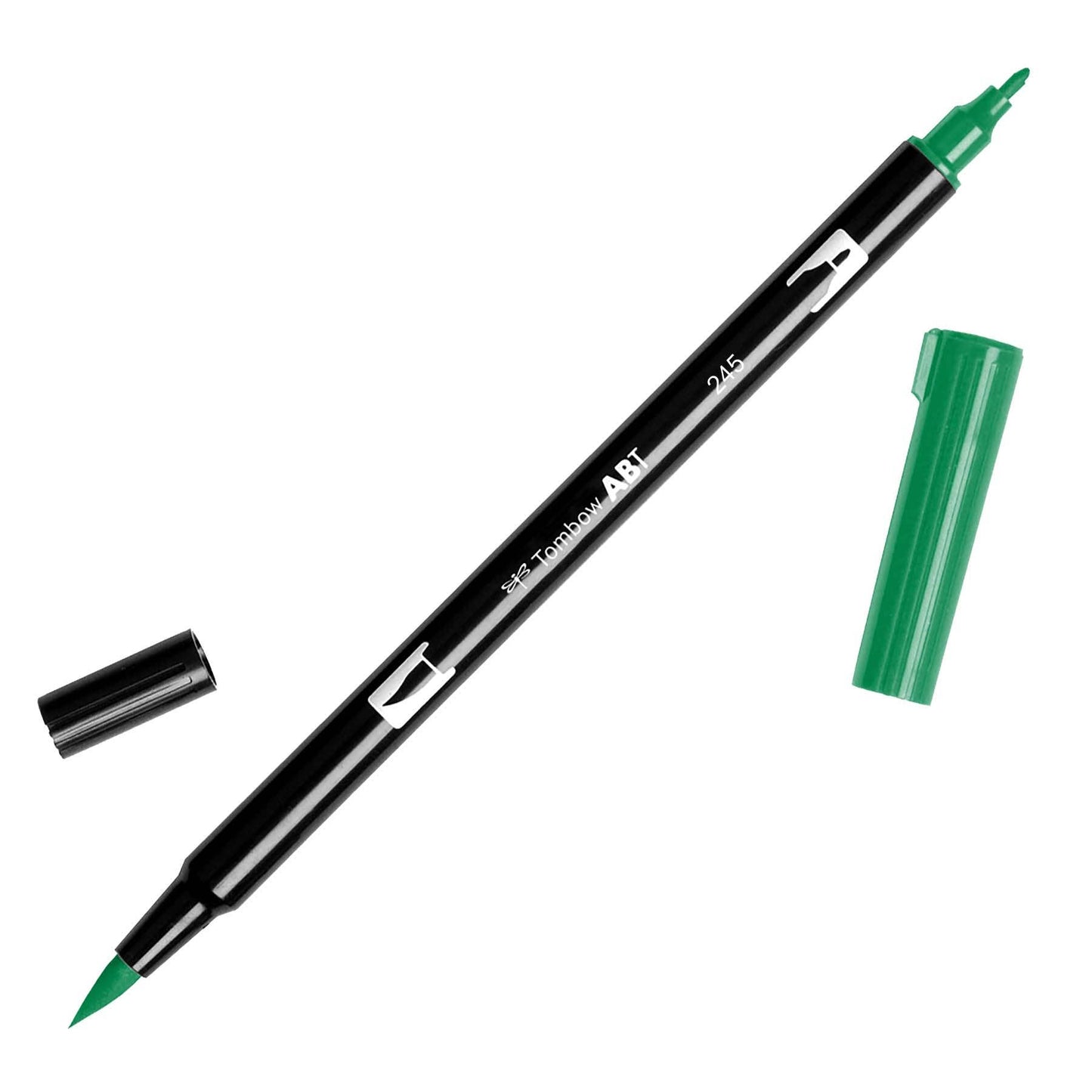 Dual Brush Pen Art Markers Black