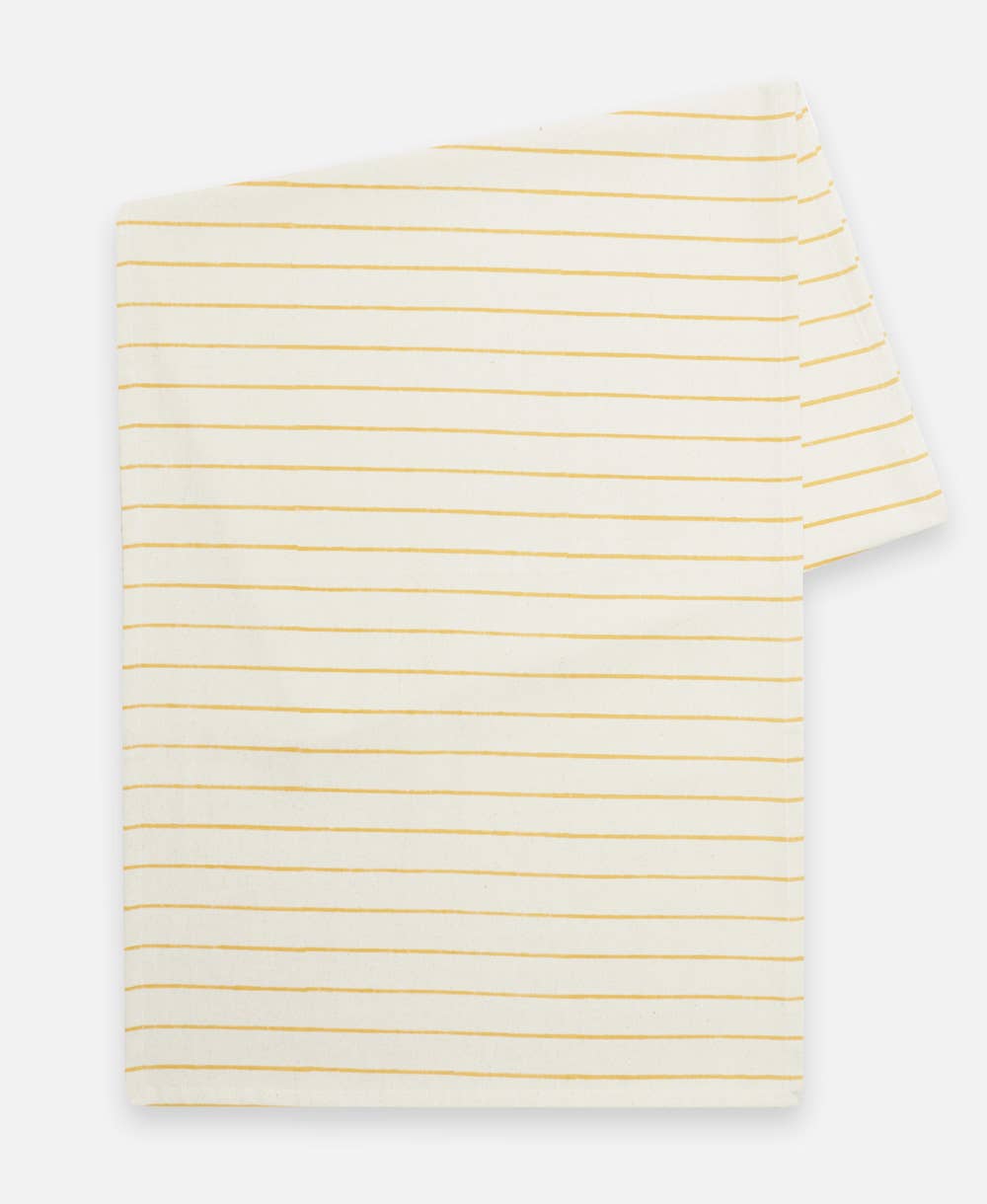 Block Print Stripe Table Runner