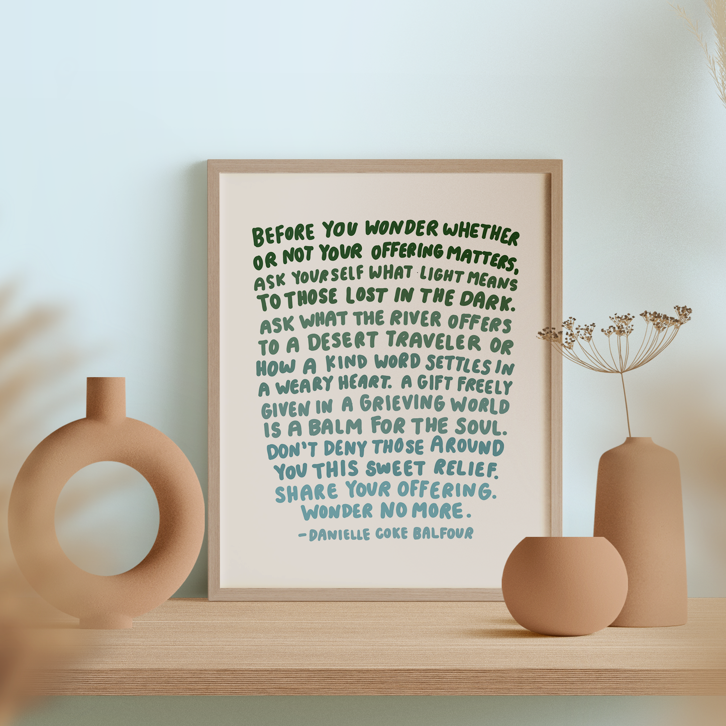 Wonder No More Print