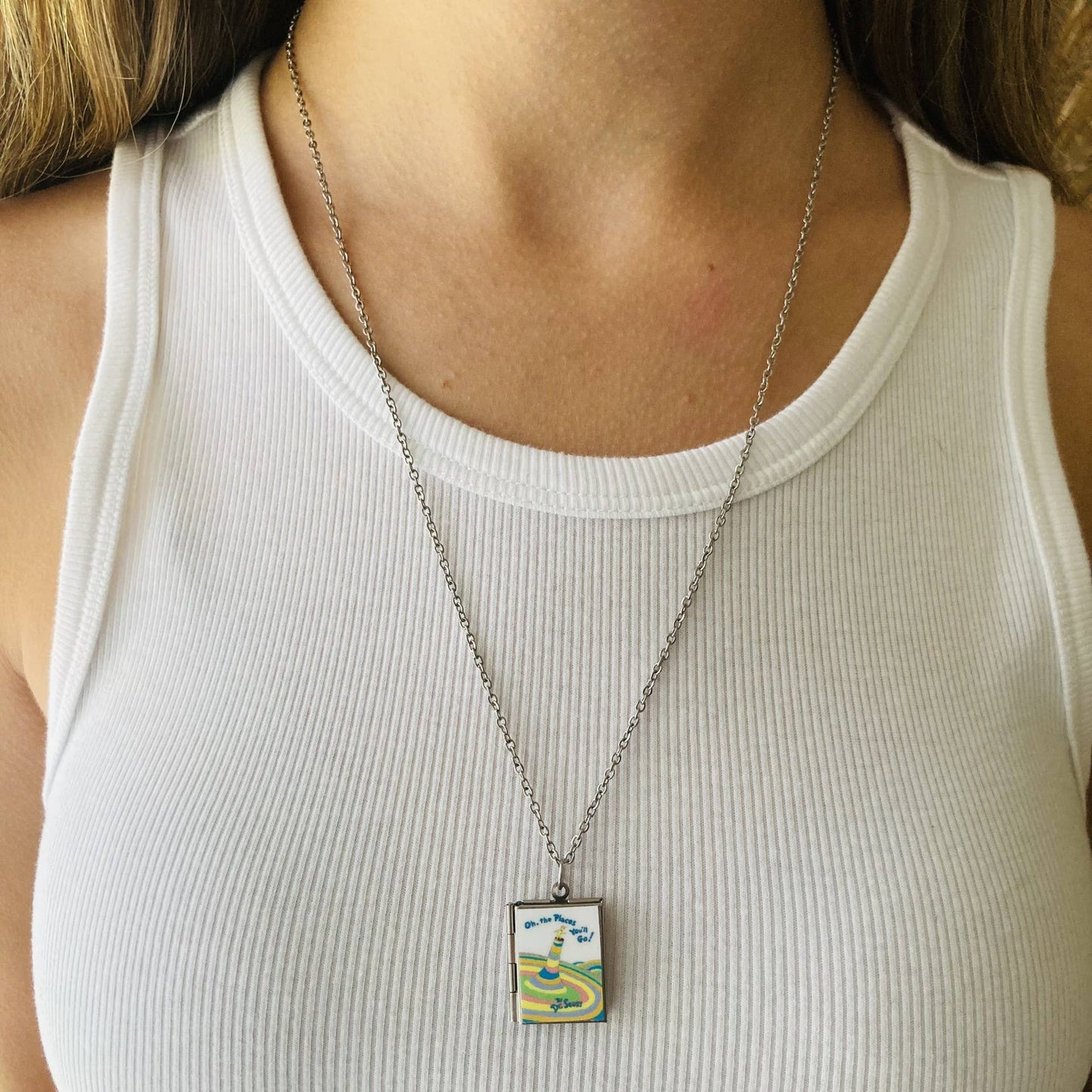 Book Locket Oh, The Places You'll Go!