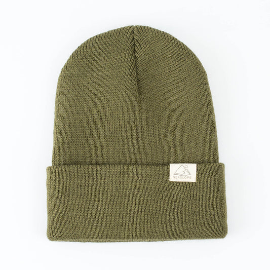 Moss Green Beanie Youth/Adult Fits Ages 5+