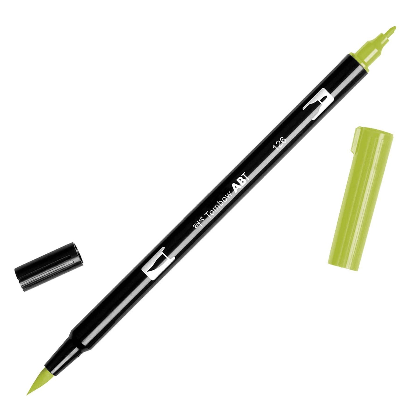 Dual Brush Pen Art Markers Black