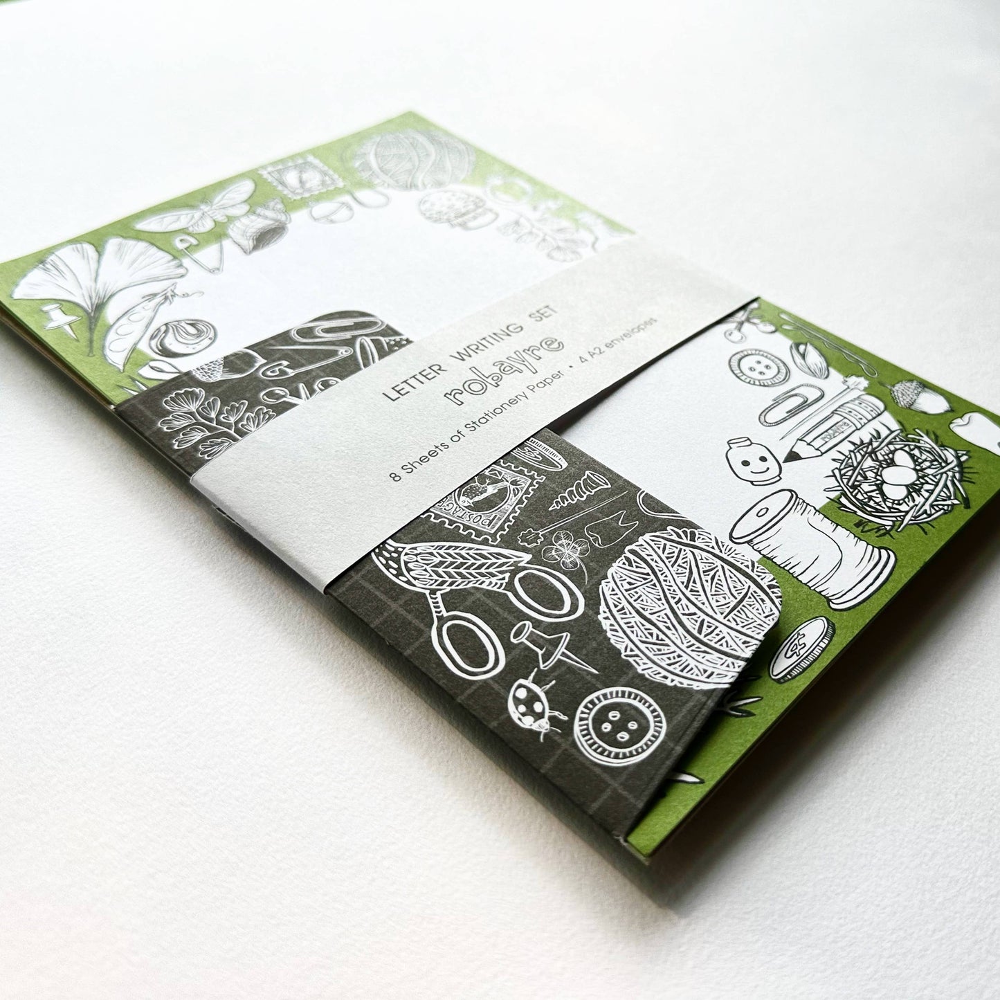 Tiny Treasures Stationery Letter Paper and Envelope Set