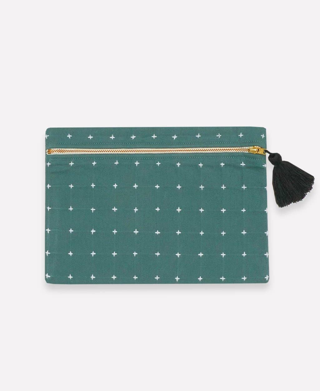 Cross-Stitch Pouch Clutch