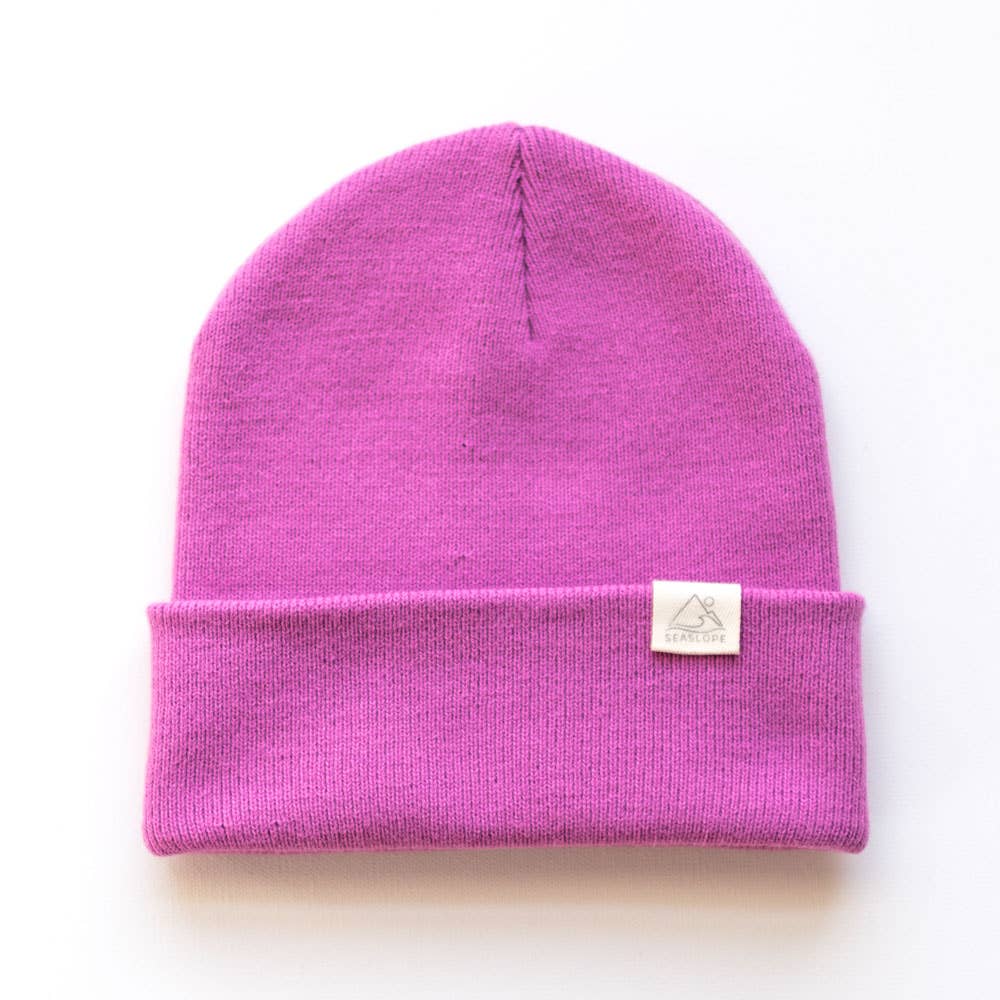 Orchid Pink Youth/Adult Beanie Fits Ages 5+
