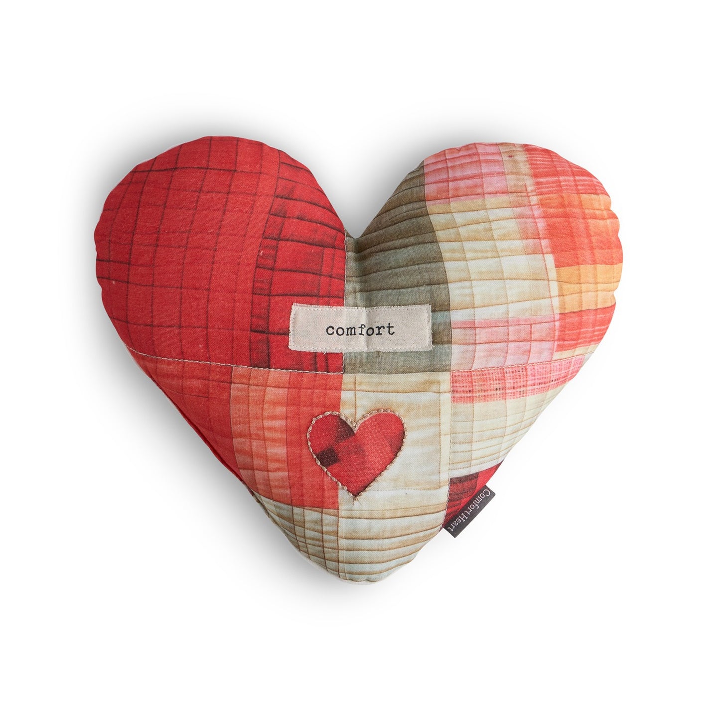 Comfort Heart Quilted Weighted Pillow