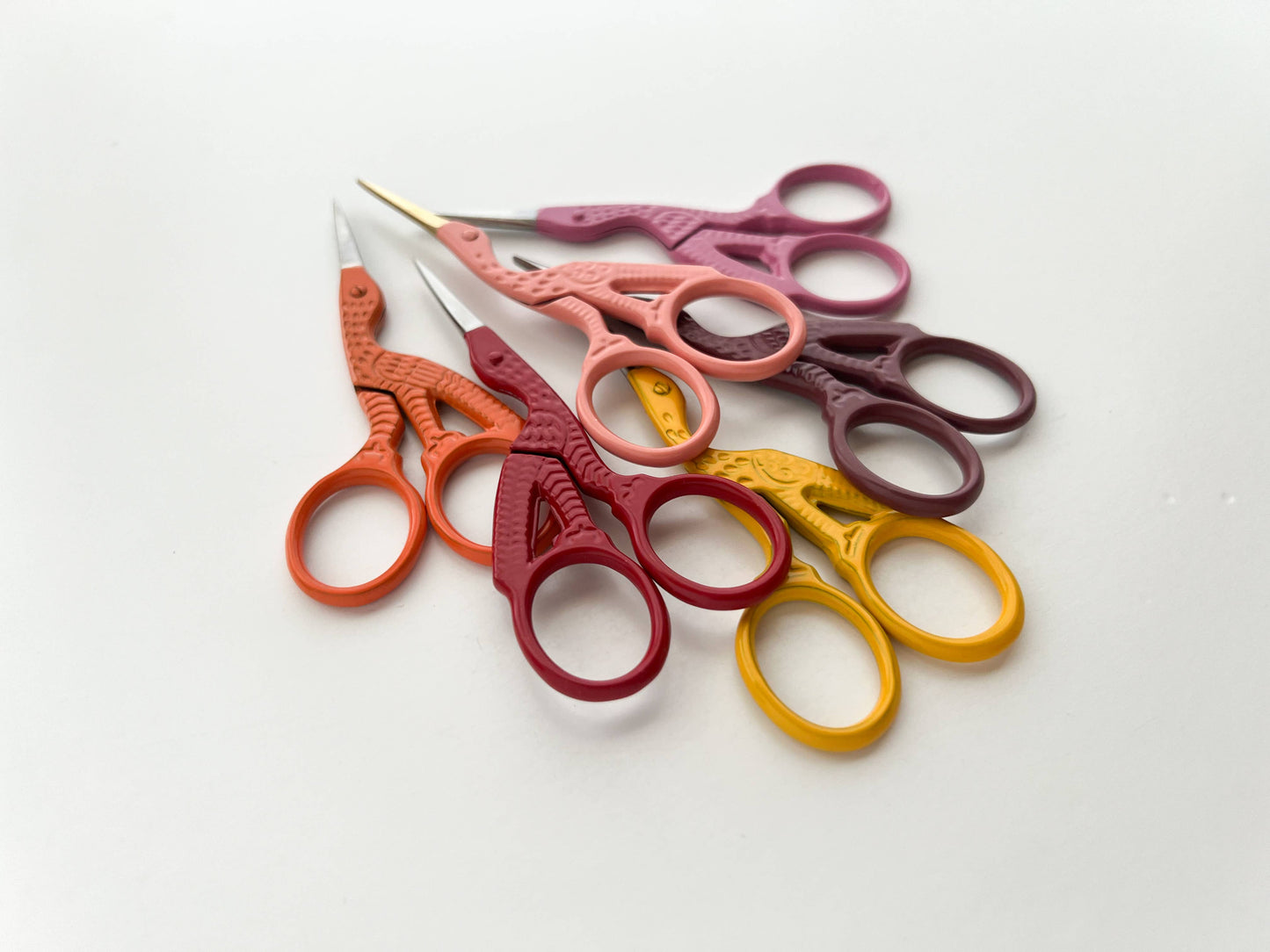 small sewing + embroidery scissors (bird)