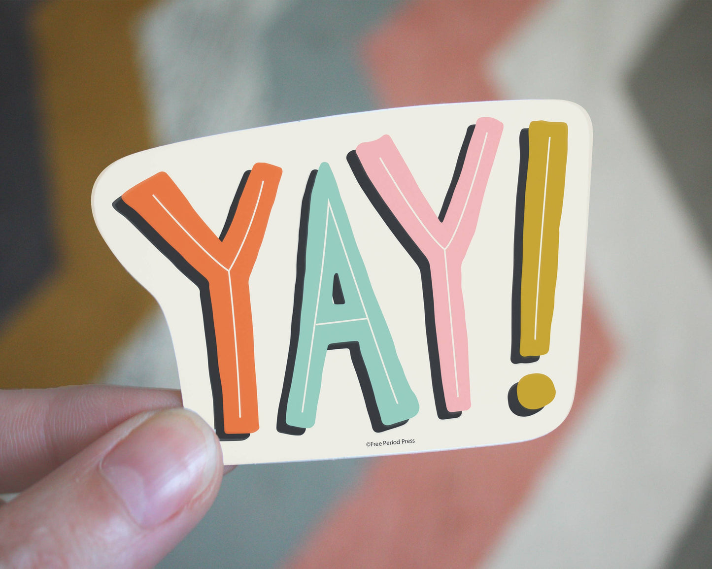 Yay Vinyl Decal Sticker