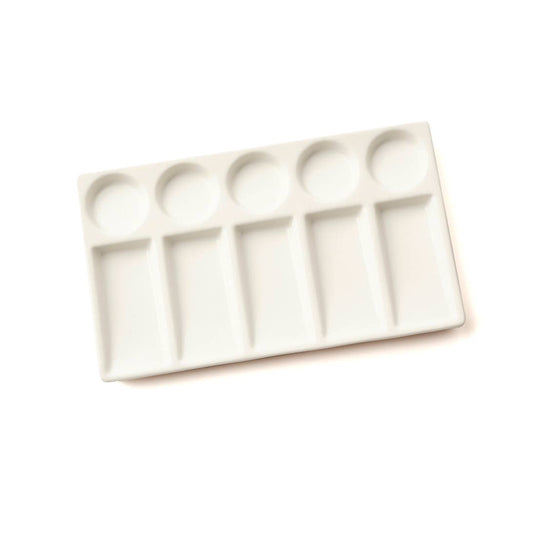Porcelain paint palette