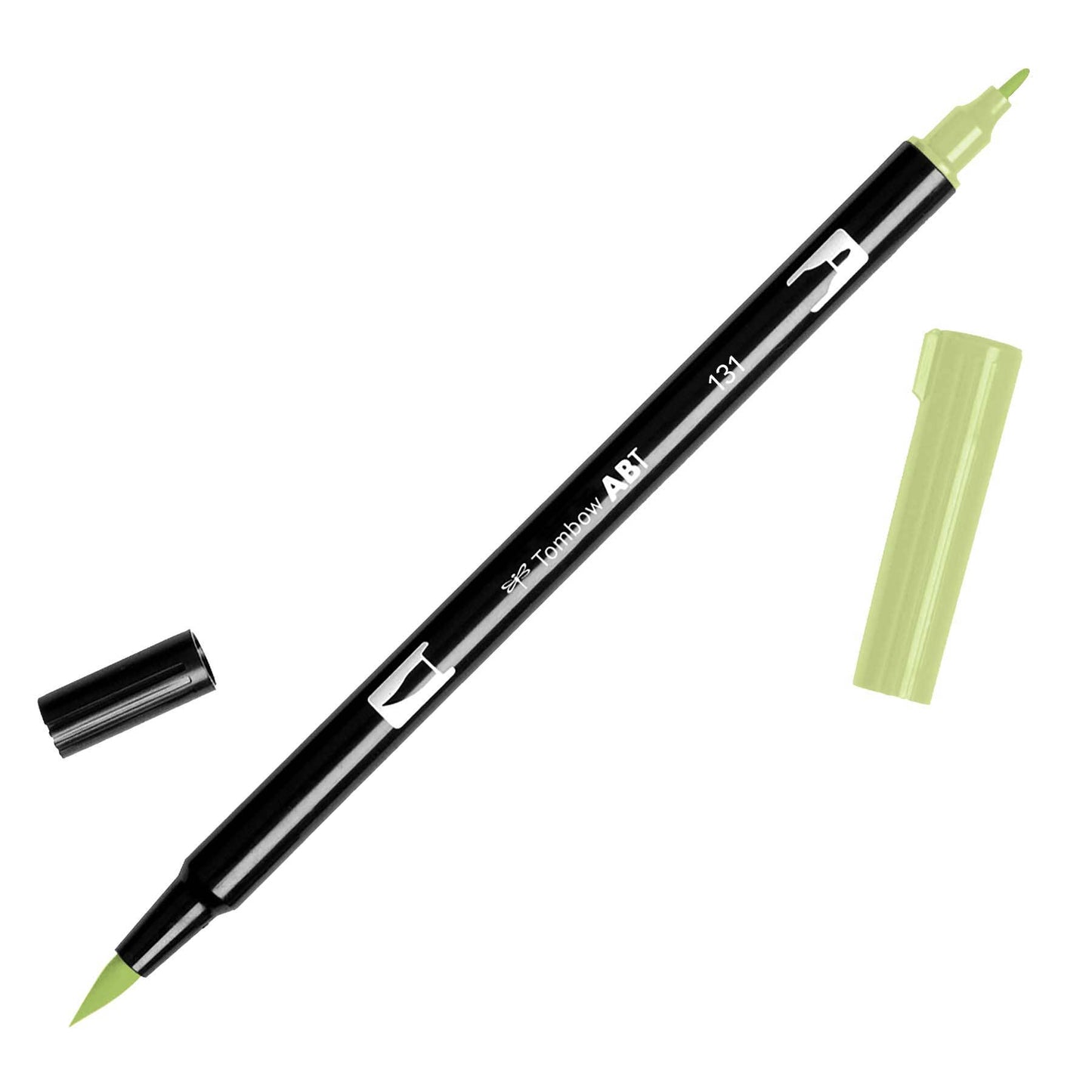 Dual Brush Pen Art Markers Black