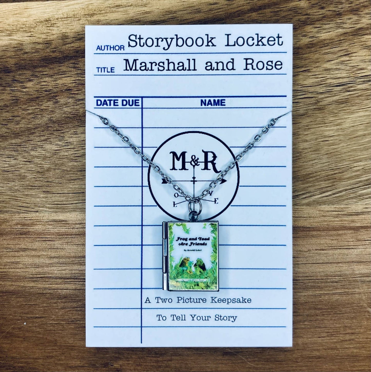Book Locket Frog and Toad Are Friends