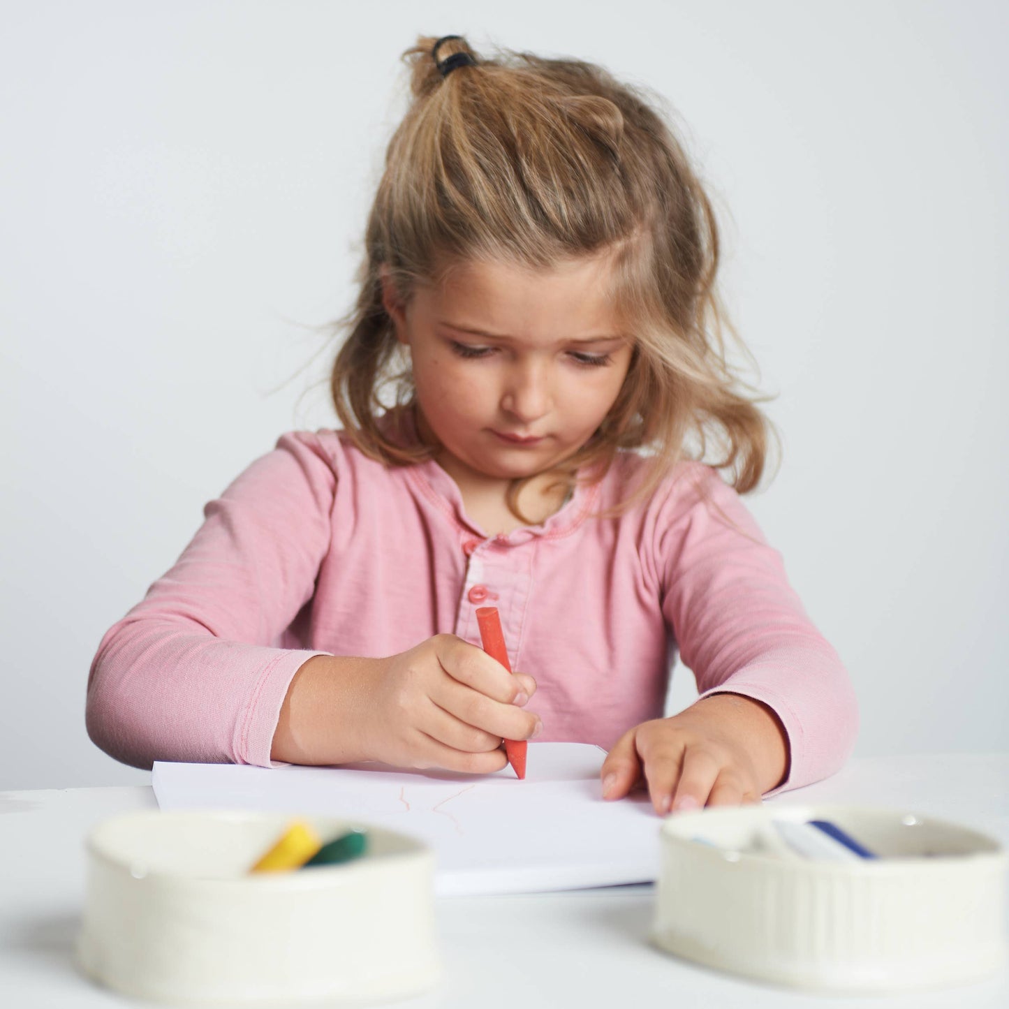 Triangle Non-Toxic Beeswax Crayons - case