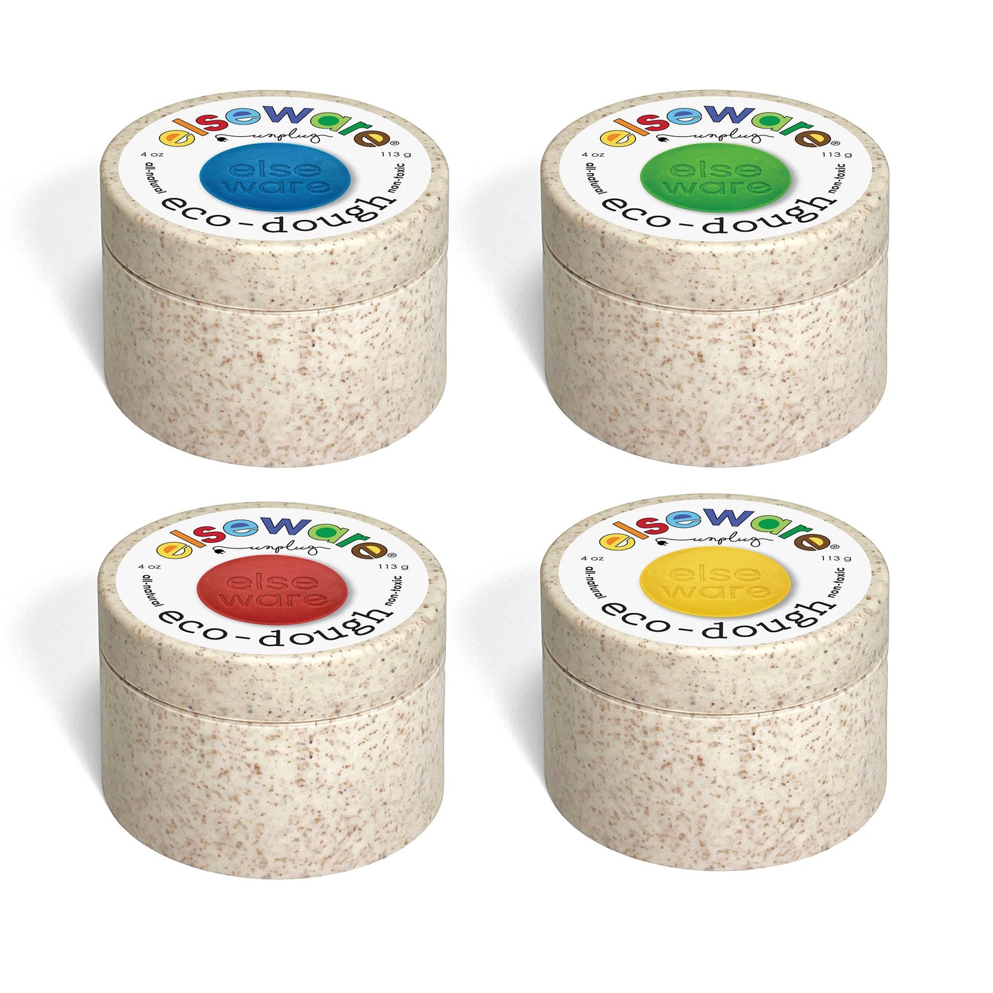 Eco-Dough (4-Pack) – Natural and Non-Toxic