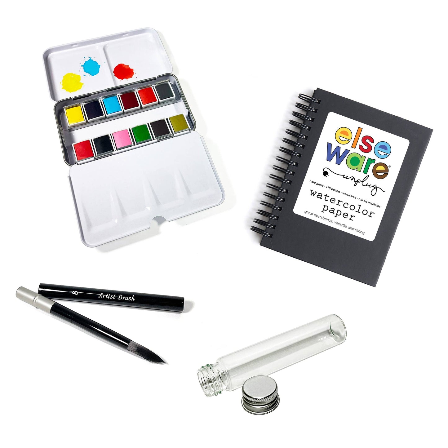 Watercolors To-Go Kit