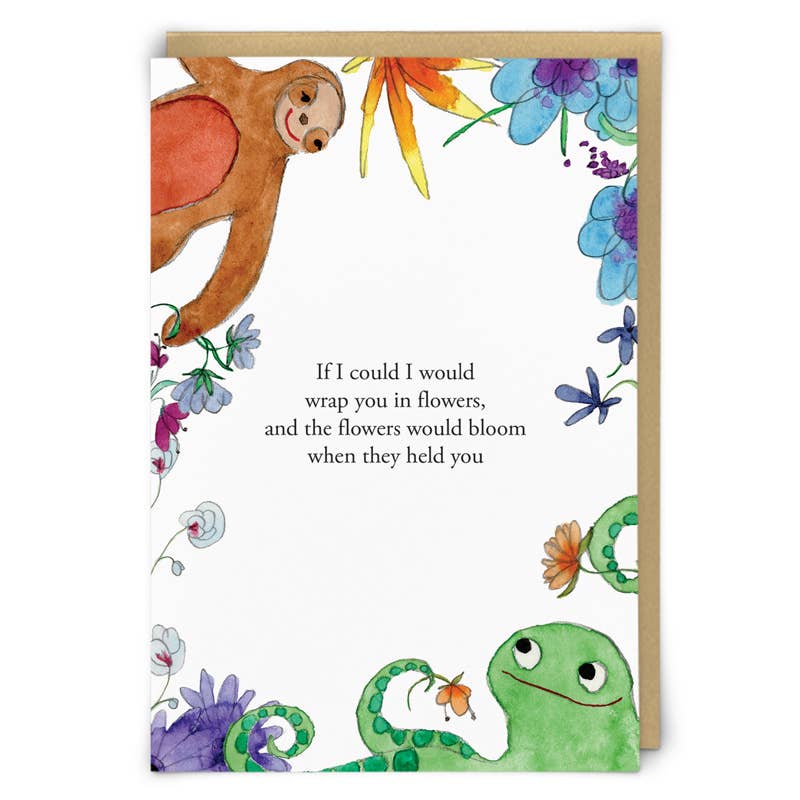 Bloom Greeting Card from Zeppelinmoon