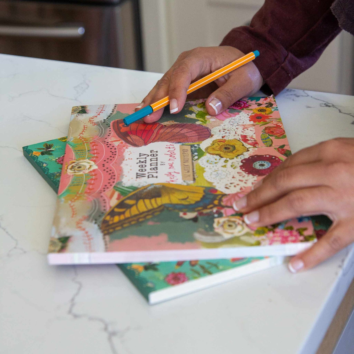 Heart-led Weekly Planner Notepad
