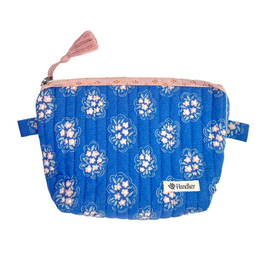 Penny Quilted Zipper Pouch