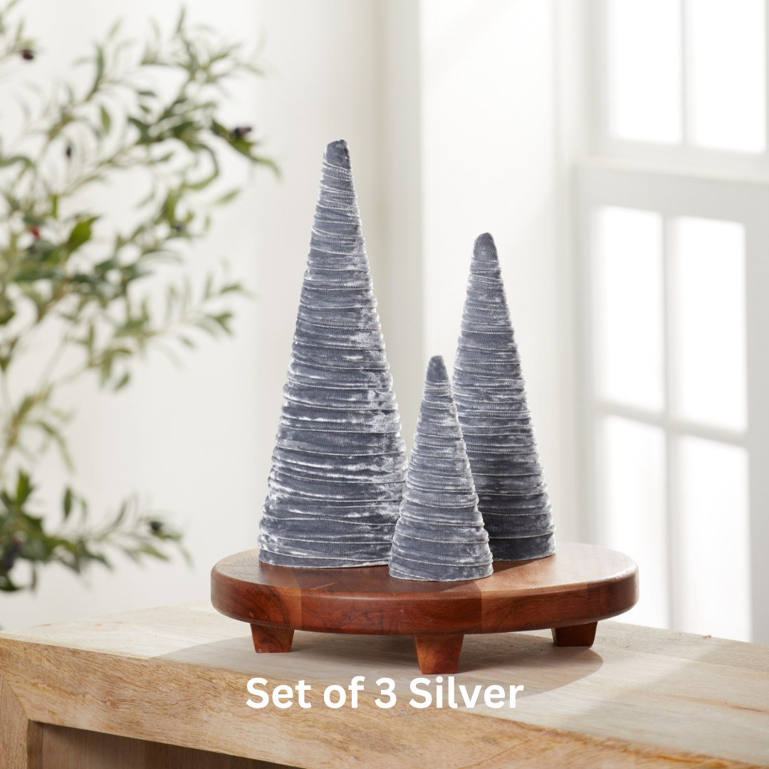 Velvet Christmas Trees :: 3 sizes