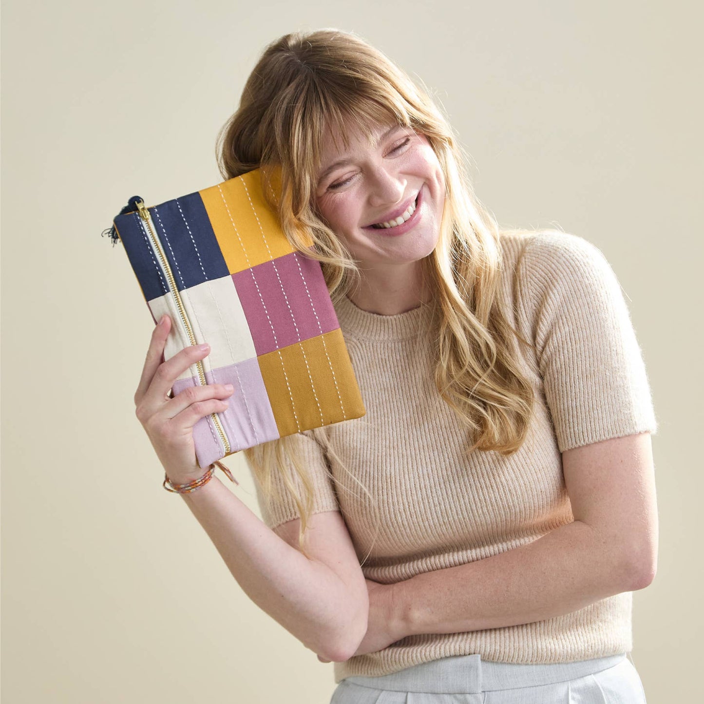 Checkered Pouch