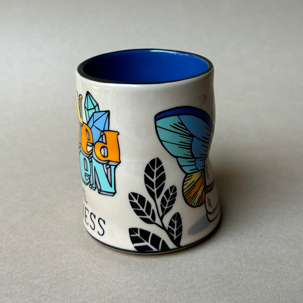 Sun Dappled Cat Spark Cup - Large