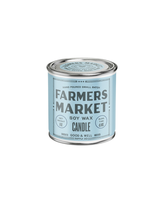SALE Farmer's Market Soy Candle - Happy Place Collection