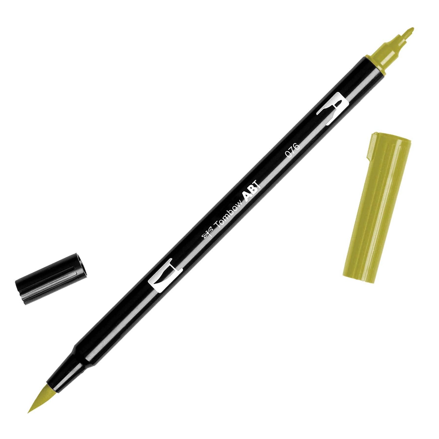 Dual Brush Pen Art Markers Black
